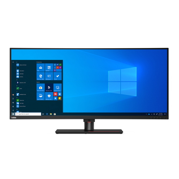 Lenovo ThinkVision P40w-20 39.7&quot UHD-Curved VA Antiglare Multiple Input Tilt 3Y